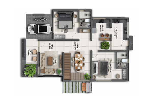  GROUND FLOOR PLAN